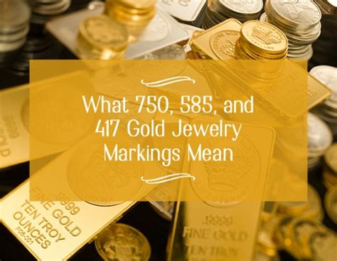 750 stamp jewelry meaning.